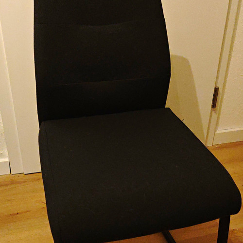 Esszimmerstuhl schwarz - 6x,