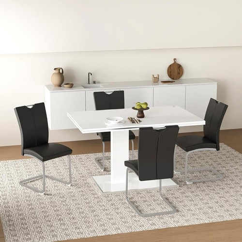 Schwingstuhl 4er set jean - set,