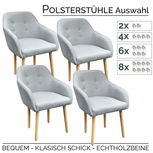 8 set stühle - 2/4/6/8,