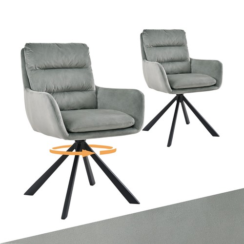Esszimmerstühle 2er set samt - set,